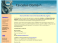 calculusdomain.com