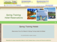 springtraininghotelsreservations.com