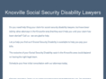 knoxvillesocialsecuritydisabilitylawyers.com