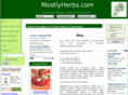 mostlyherbs.com