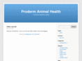 prodermanimalhealth.com