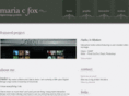 mariacfox.com