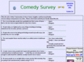 comedysurvey.com