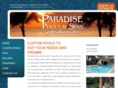 paradisepools-spas.com