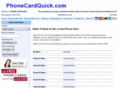 phonecardslinks.com