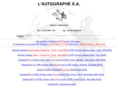 autographe.org