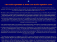 car-audio-speaker.com