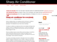 sharpairconditioner.com