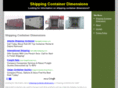 shippingcontainerdimensions.com