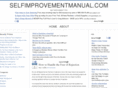 selfimprovementmanual.com