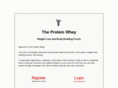 theproteinwhey.com