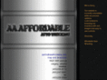 aaaffordable.com