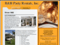 bandbpartyrentals.com