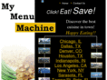 mymenumachine.com