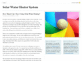 solarwaterheatersystem.com
