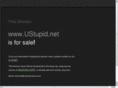 ustupid.net