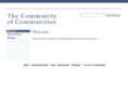 thecommunityofcommunities.info