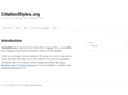 citationstyles.org