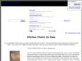 kitchenchairsforsale.com