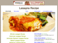 lasagnarecipe.org