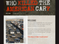 whokilledtheamericancar.com