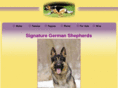 signaturegermanshepherds.com