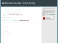 lotushomestyling.com