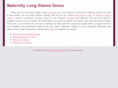 maternity-long-sleeve-dress.com