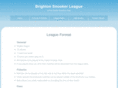 brightonsnookerleague.com