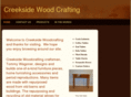 creeksidewoodcrafting.com