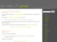 habitofwonder.com
