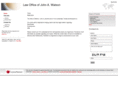johnwatsonlawfirm.com