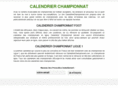 calendrierchampionnat.com