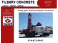 tilburyconcrete.com