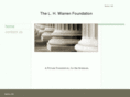 lhwarrenfoundation.org
