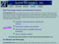 alphamaterials.com