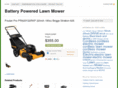 batterypoweredlawnmower.net