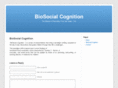 biosocialcognition.com