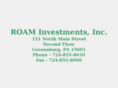 roaminvestmentsinc.com