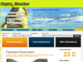flightsbyweather.com