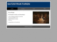 satzstrukturen.de