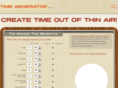 timegenerator.net