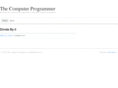 thecomputerprogrammer.com