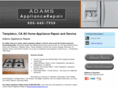 adamsentappliancerepair.com