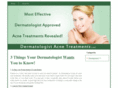 dermatologistacnetreatments.com