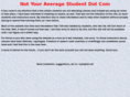 notyouraveragestudent.com