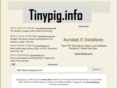 tinypig.info