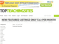 topteachingsites.com