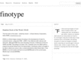 finotype.com