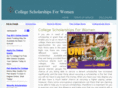 collegescholarshipsforwomen.org